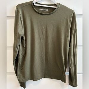 Outdoor Voices Ready Set Longsleeve in Vine Size Small